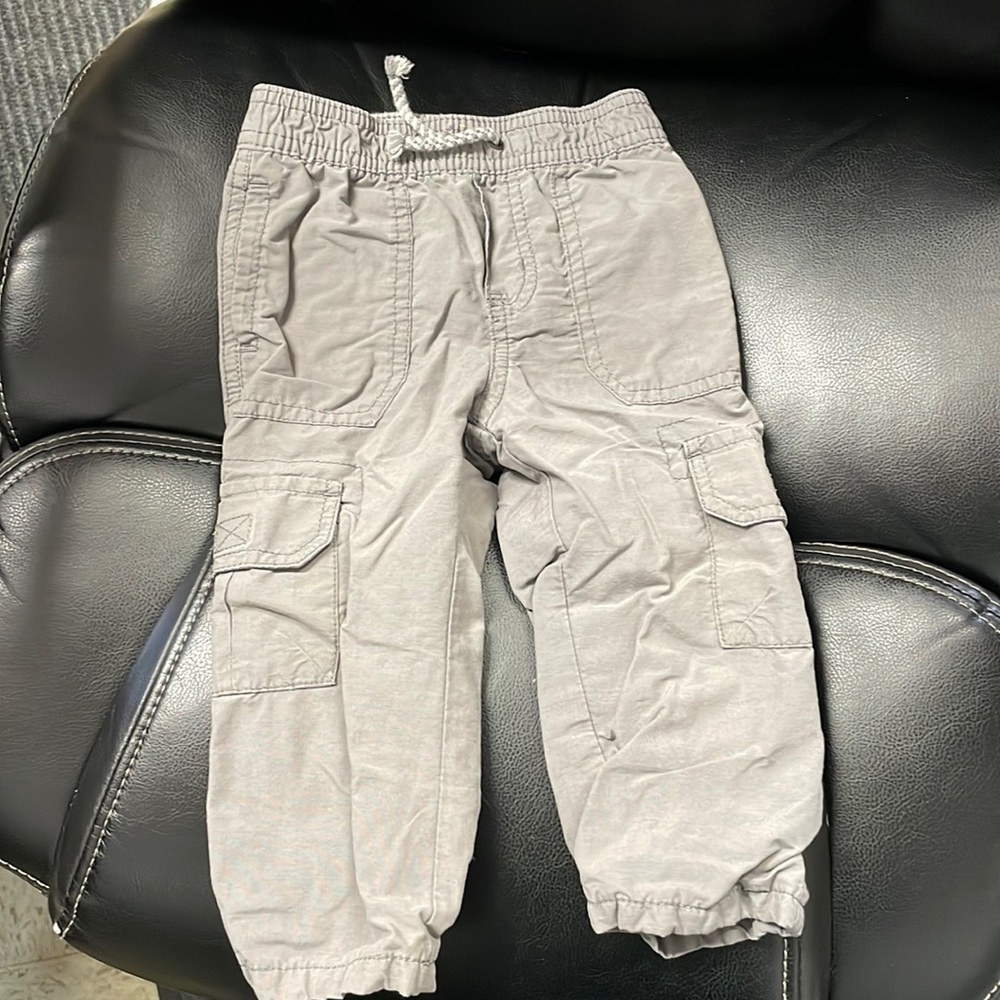Grey cargo pants